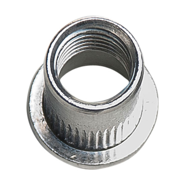 Blind rivet nut 22-CO open type cylinder head Aluminium